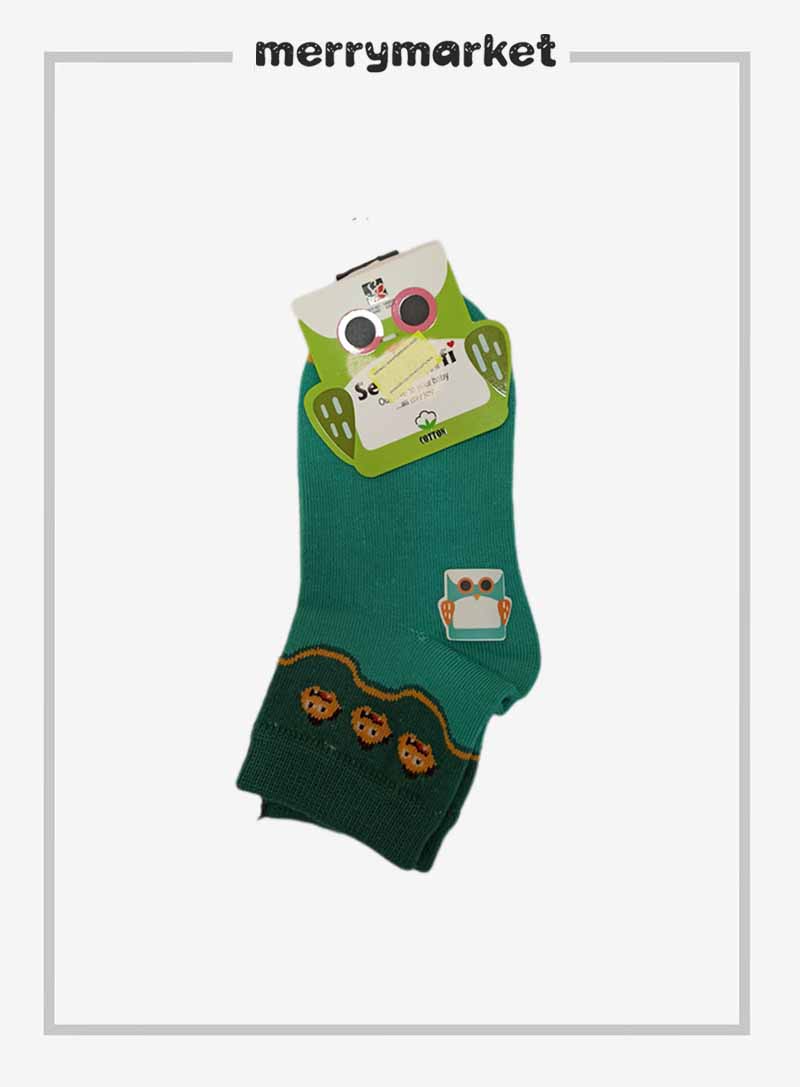 جوراب ساقدار بچگانه-سبز