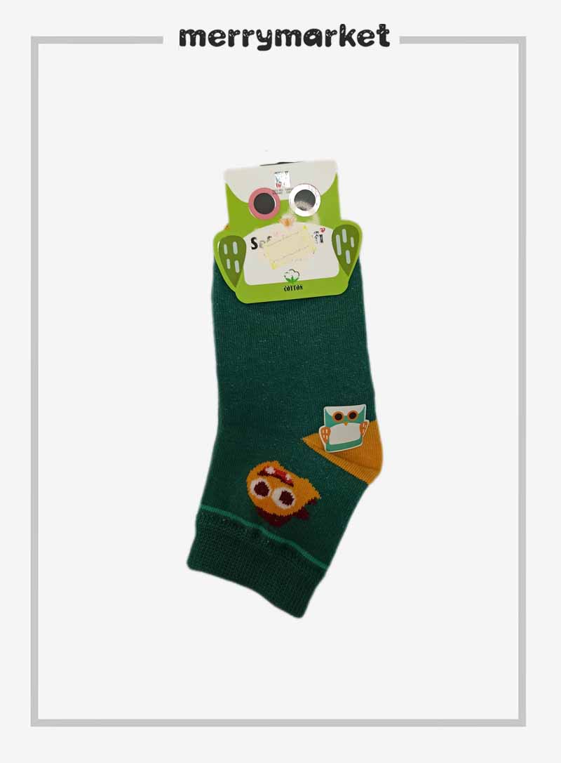 جوراب ساقدار بچگانه-سبز
