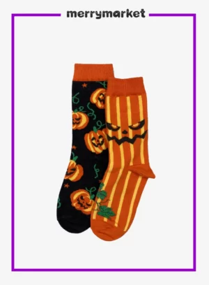 جوراب ساقدارتابه تا کدو هالووین