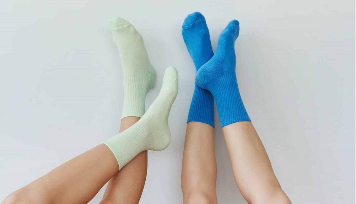 جلوگیری از مشکلات پوستی با جوراب